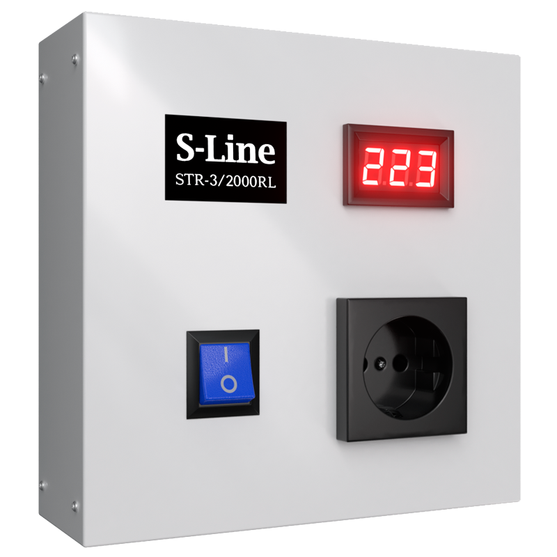 Стабилизатор напряжения S-Line STR-3/2000RL