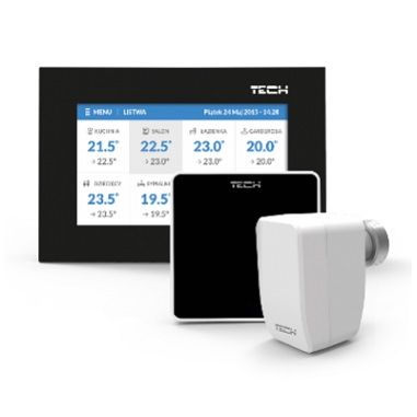 Контроллер TECH ST-8S WiFi беспроводной для радиаторного отопления