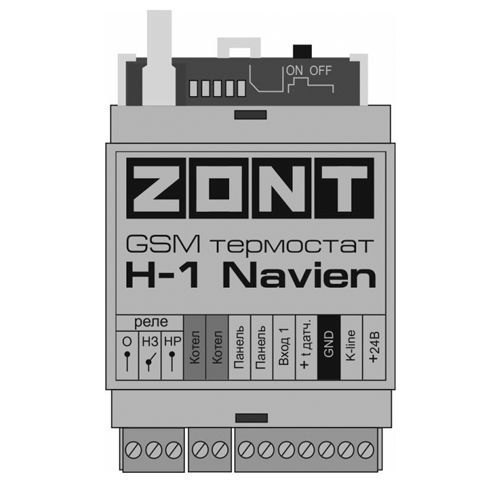 Термостат для газовых котлов Navien ZONT H-1 Navien GSM . Фото �2